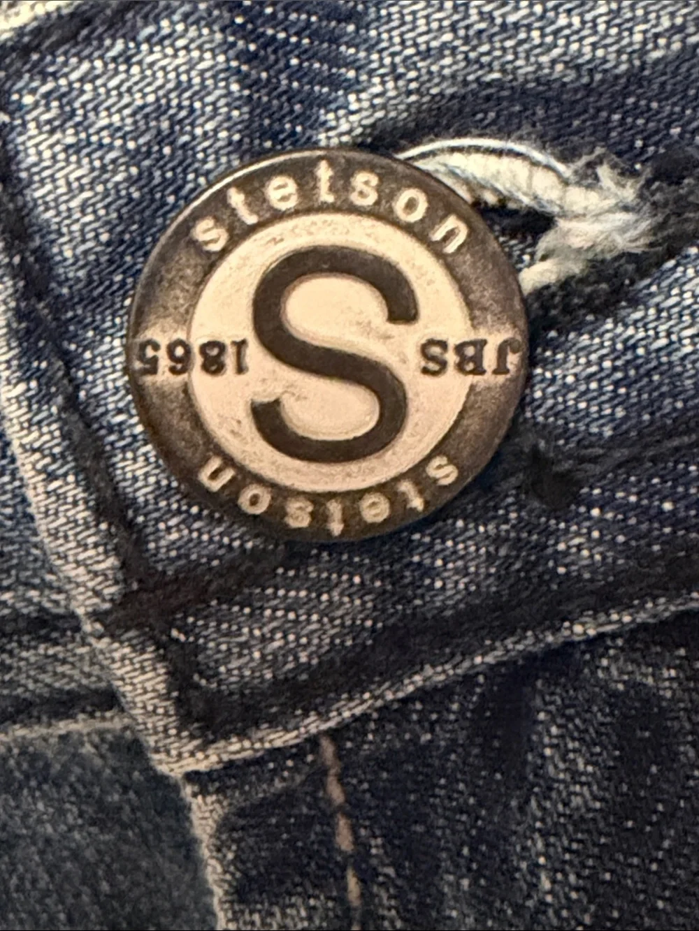 NWT John B Stetson 1210 straight fit men’s jeans